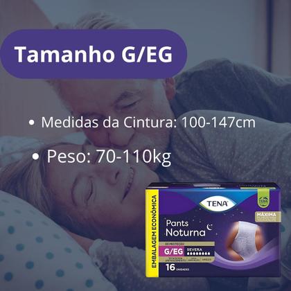 Imagem de Fralda Tena Pants Noturna Tamanho:G/XG