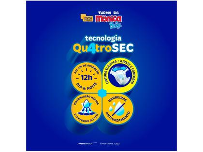 Imagem de Fralda Turma da Mônica Baby Tam. XXG 13 a 17kg