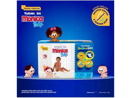 Imagem de Fralda Turma da Mônica Baby Tam. XXG 13 a 17kg