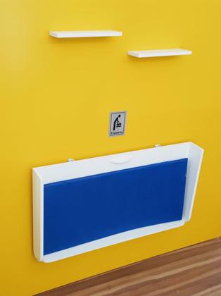 Fraldário Trocador Retrátil Branco 90 x 45 x 12Cm - Sr Fabrica De Moveis Imagem de Fraldário Trocador Retrátil Branco 90 x 45 x 12Cm