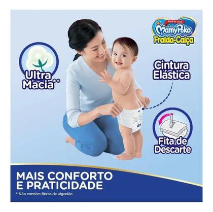Imagem de Fraldas Calça Mamypoko Super Seca G 17 Unidades Absorvente E Confortável