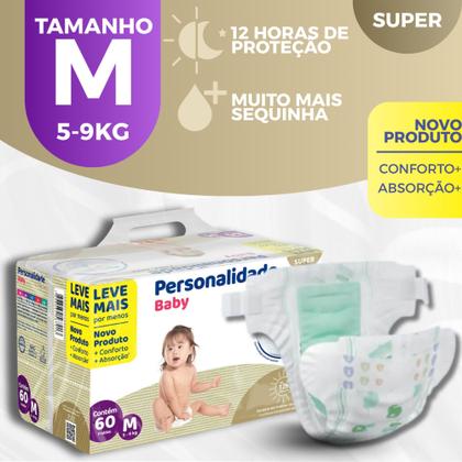 Imagem de Fraldas Descartáveis Personalidade Baby Total Care Bag - P M G XG XXG
