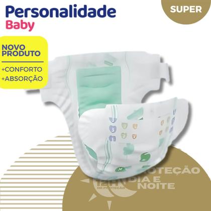 Imagem de Fraldas Descartáveis Personalidade Baby Total Care Bag - P M G XG XXG