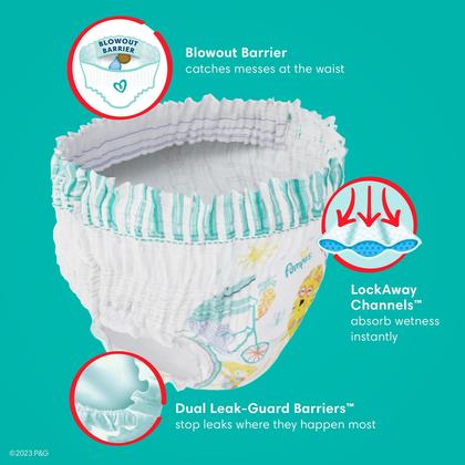 Imagem de Fraldas Pampers Cruisers 360 Tamanho 5 11-16kg 100 unidades