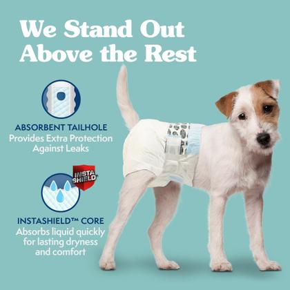 Imagem de Fraldas para cães Simple Solution Female Super Absorbent S 12-19cm