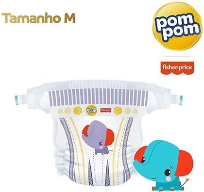 Imagem de Fraldas Pom Pom Protek M X 28 Unidades