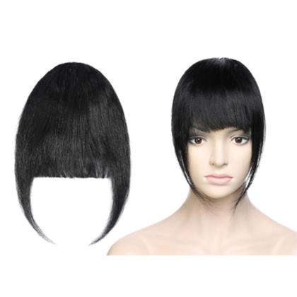 Imagem de Franja Aplique Tic Tac Cabelo 100% Humano Natural Liso
