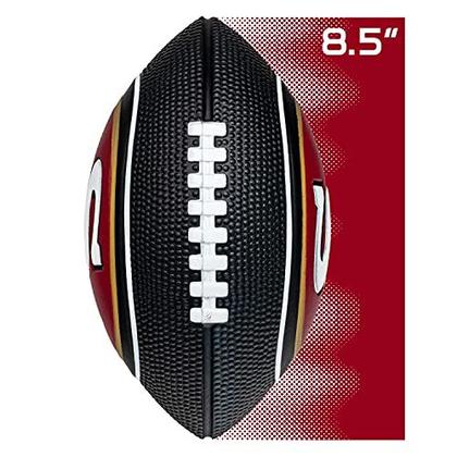 Imagem de Franklin Sports NFL San Francisco 49ers Football - Kids Foam Football - Soft Football - Mini Size - Perfeito para o Dia do Jogo - Logotipos 3D de 8,5"!