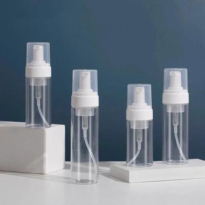 Imagem de Frasco De Bomba Espumante Recarregável Portátil 100ml 120ml 150ml 200ml Para Limpador Facial Loção