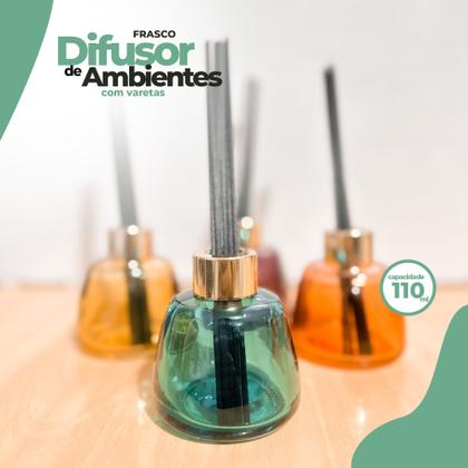 Imagem de Frasco Disfusor de Ambientes com Varetas 110ml - Para Aromatização