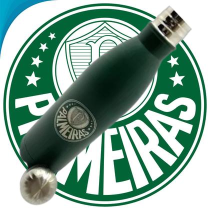 Imagem de Frasco Inquebrável de Aço Inoxidável 750ml Palmeiras Para Atividades Físicas Fanático