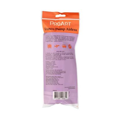Imagem de Frasco Pump Airless Transparente 50ml - ProArt