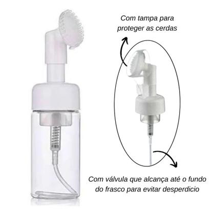 Imagem de Frasco Pump Espumador 50ml Massageador Silicone Marco Boni