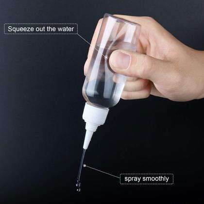 Imagem de Frascos de plástico TRENDBOX, aplicador de 60 ml com tampa giratória, pacote com 12