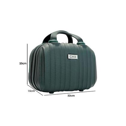 Imagem de FRASQUEIRA DE VIAGEM MALETA NECESSAIRE RIGIDA ABS   CHX Verde