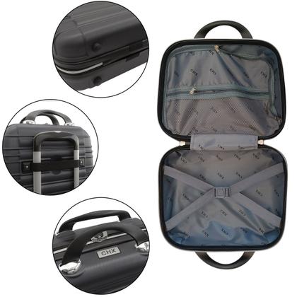 Imagem de Frasqueira de viagem maleta necessaire rígida abs