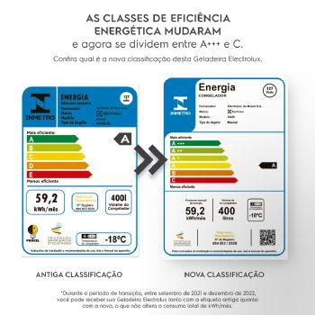 Imagem de Freezer 400l Electrolux 02 Tampa Classificacao A - H440