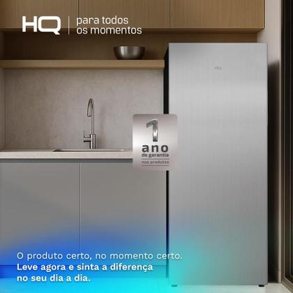 Freezer e Conservador Vertical HQ 330 Litros Inox HQ-330FV/RFFIX ...