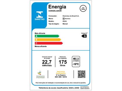 Imagem de Freezer Electrolux Vertical Inverter 162 Litros FEI19