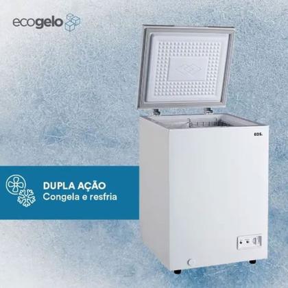 Imagem de Freezer EOS 100L 1 Porta Horizontal Degelo Manual EFH110X