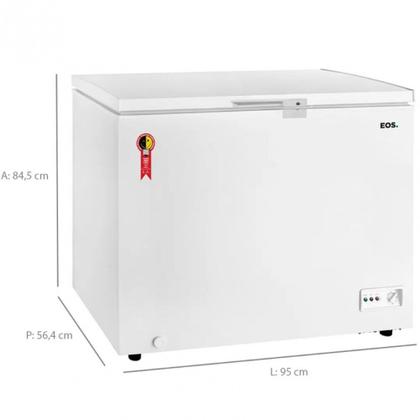 Imagem de Freezer EOS 192L 1 Porta Horizontal Eco Gelo EFH250X Degelo Manual B15916