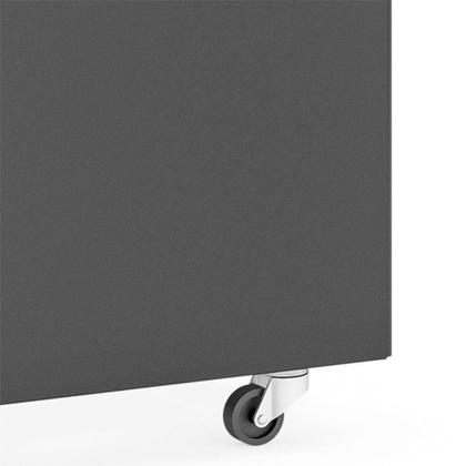 Imagem de Freezer Horizontal 295 Litros 1,09m 2 Tampas de Vidro GHD-300 LB PR All Black Gelopar - Rodízios 0C a +7C e -16C a -20C