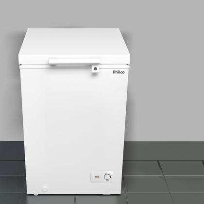 Imagem de Freezer Horizontal 99 Litros, Dupla Função, Á Compressor, Philco PFH105B 220v