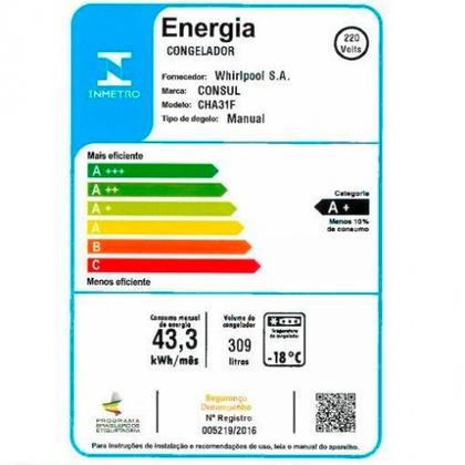 Imagem de Freezer Horizontal Consul 1 Porta CHA31FB 309L