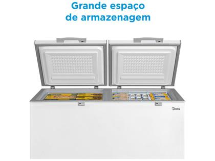 Freezer Horizontal Midea 2 Portas 362L MDRC522FZD012 - Freezer
