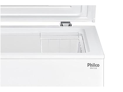 Imagem de Freezer Philco Horizontal 1 Porta Degelo Manual 99 Litros Branco 220V PFH105B