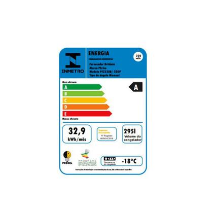 Imagem de Freezer Philco Horizontal Pfh300b 299l Refrigerador Branco
