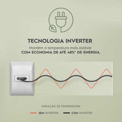 Imagem de Freezer Vertical Electrolux Experience de 262 Litros Frost Free Cinza - FTI4S