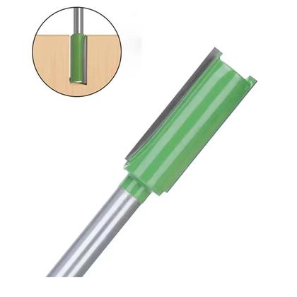 Imagem de Fresa Reta Paralela 6Mm Haste 6Mm Metal Duro Tupia Madeira