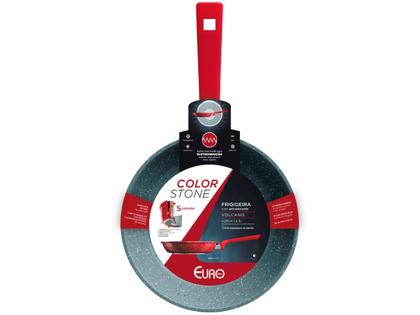 Imagem de Frigideira 26 cm ColorStone de alumínio com antiaderente Volcano, ALU8358-VO, Euro Home