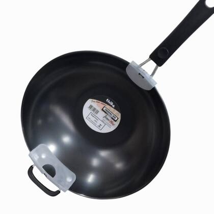 Imagem de Frigideira Antiaderente 34cm, Multifogões, Cabo Baquelite, Compatível com Indução, Preta