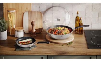 Imagem de Frigideira Antiaderente Electrolux Design 20 Cm Cor Prateado