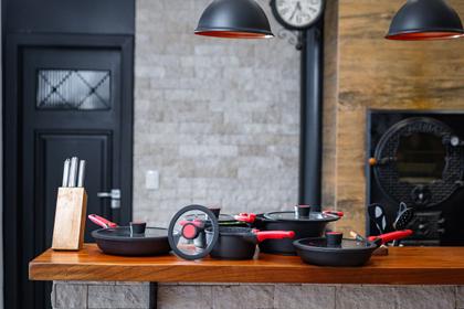 Imagem de Frigideira Antiaderente Em Mármore 24cm Autêntico Chef