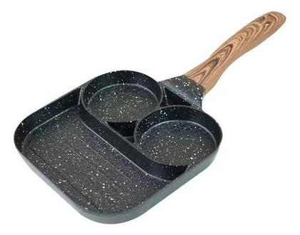 Imagem de Frigideira De Alumínio Com 3 Divisórias 