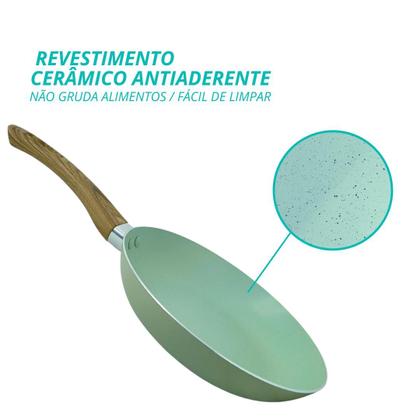 Imagem de Frigideira De Cerâmica Antiaderente Sahara Não Gruda 20cm