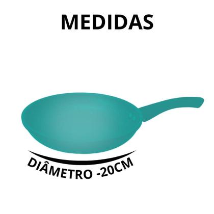 Imagem de Frigideira De Cerâmica Antiaderente Sahara Não Gruda 20cm