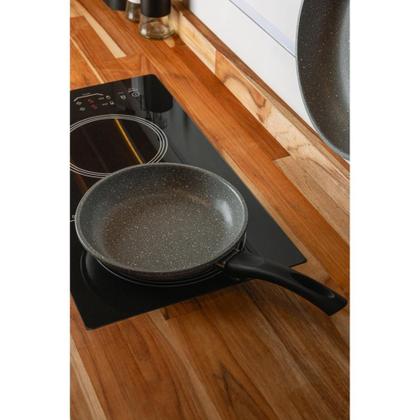 Imagem de Frigideira de Indução 20cm Granilite Cinza Alumínio com Revestimento Cerâmico Wolff Antiaderente