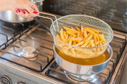 Imagem de Frigideira Fritadeira Com Cesto Panela Frituras Frita Bem N 22