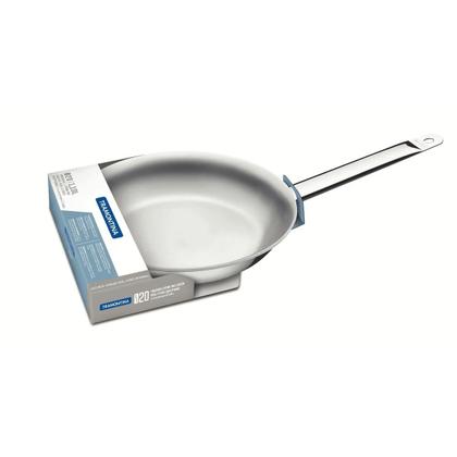 Imagem de Frigideira Professional Rasa 20cm 1,1L em Aço Inox Fundo Triplo 62633200 Tramontina