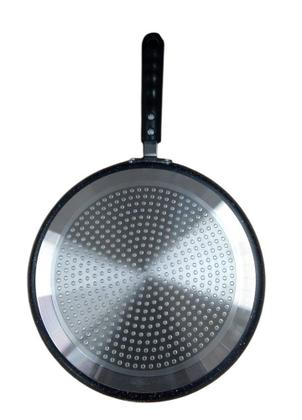 Imagem de Frigideira Tapioqueira Panquequeira com Indução 26cm - Preta