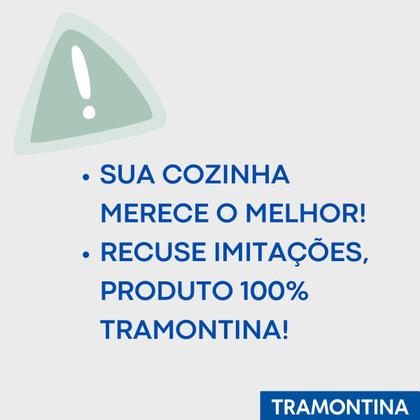 Imagem de Frigideira tramontina antiaderente com tampa 24cm