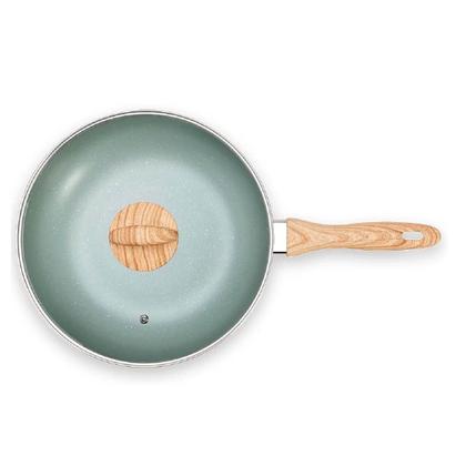 Imagem de Frigideira Wok C/TP Botanika Verde 28CM 3,4L