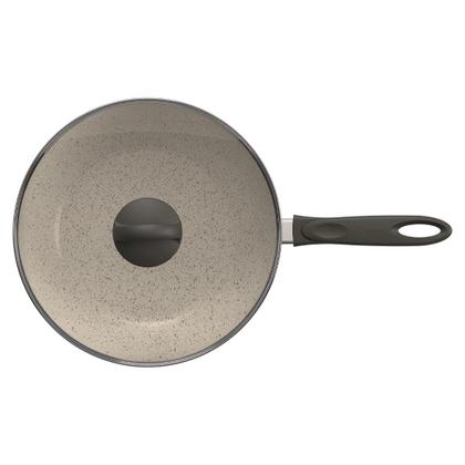 Imagem de Frigideira Wok Suprema 28 cm Brinox 4,1 Litros Antiaderente Vanilla