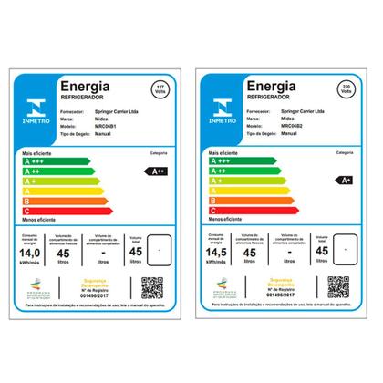 Imagem de Frigobar 45 Litros Black Edition Midea