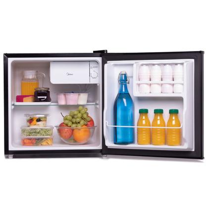 Frigobar Black Edition Preto 45 Litros Midea Imagem de Frigobar Black Edition Preto 45 Litros Midea