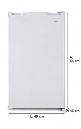 Imagem de Frigobar Branco 125l Litros Com Porta Reversível Prateleira De Vidro Qrd04b CHiQ